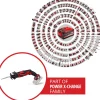 Akkupuukkosaha PXC TE-AP 18/13 Li-Solo 18V ilman akkua*Einhell Online
