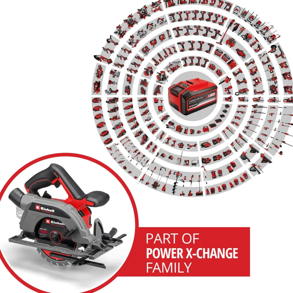 Discount Akkupyörösaha PXC TP-CS 18/165 Li BL Solo 18V ilman akkua Pyörösahat