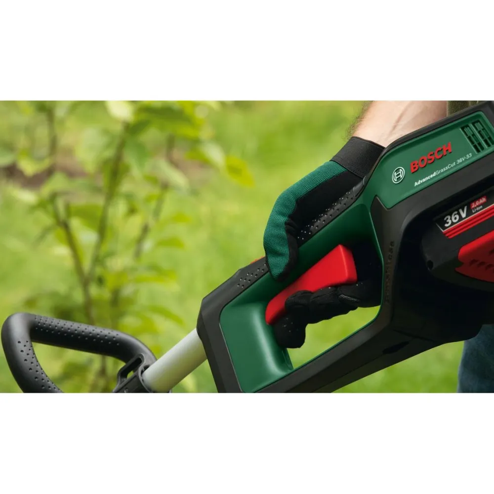 Online Akkutrimmeri Bosch AdvancedGrassCut 36-33 Solo 36V ilman akkua Akkutrimmerit
