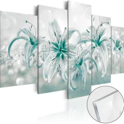 Online Akryylilasitaulu Sapphire Lilies eri kokoja Taulut Ja Kehykset
