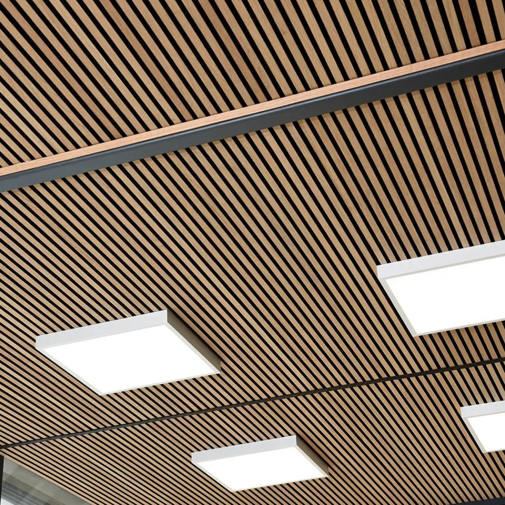Akustiikkalevy Light acoustic, 9x605x2500mm, vaalea tammi, 5kpl/pkt*Fibrotech Clearance