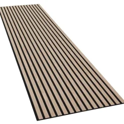 Akustiikkalevy Light acoustic, 9x605x2500mm, vaalea tammi, 5kpl/pkt*Fibrotech Clearance