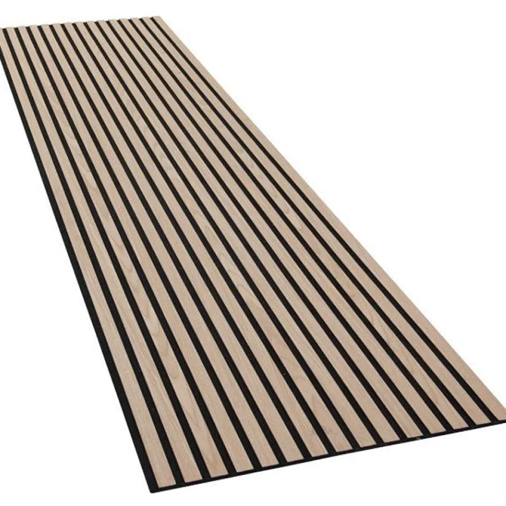 Akustiikkalevy Light acoustic, 9x605x2500mm, vaalea tammi, 5kpl/pkt*Fibrotech Clearance