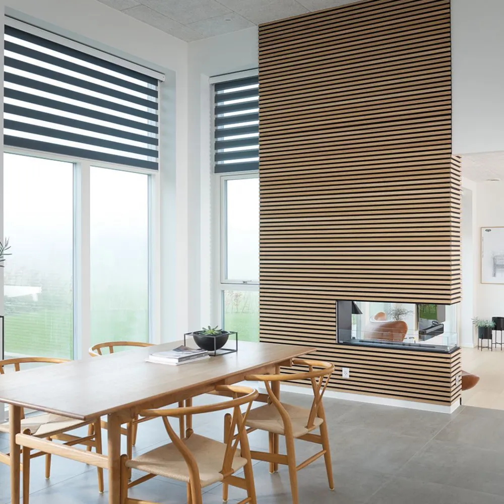 Clearance Akustiikkalevy Premium, 22x605x2440mm, vaalea tammi puuviilu Sisustuslevyt|Rimaseinät