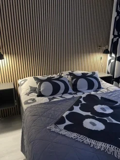 Clearance Akustiikkalevy Premium, 22x605x2440mm, vaalea tammi puuviilu Sisustuslevyt|Rimaseinät
