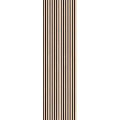 Clearance Akustiikkalevy Premium, 22x605x2440mm, vaalea tammi puuviilu Sisustuslevyt|Rimaseinät
