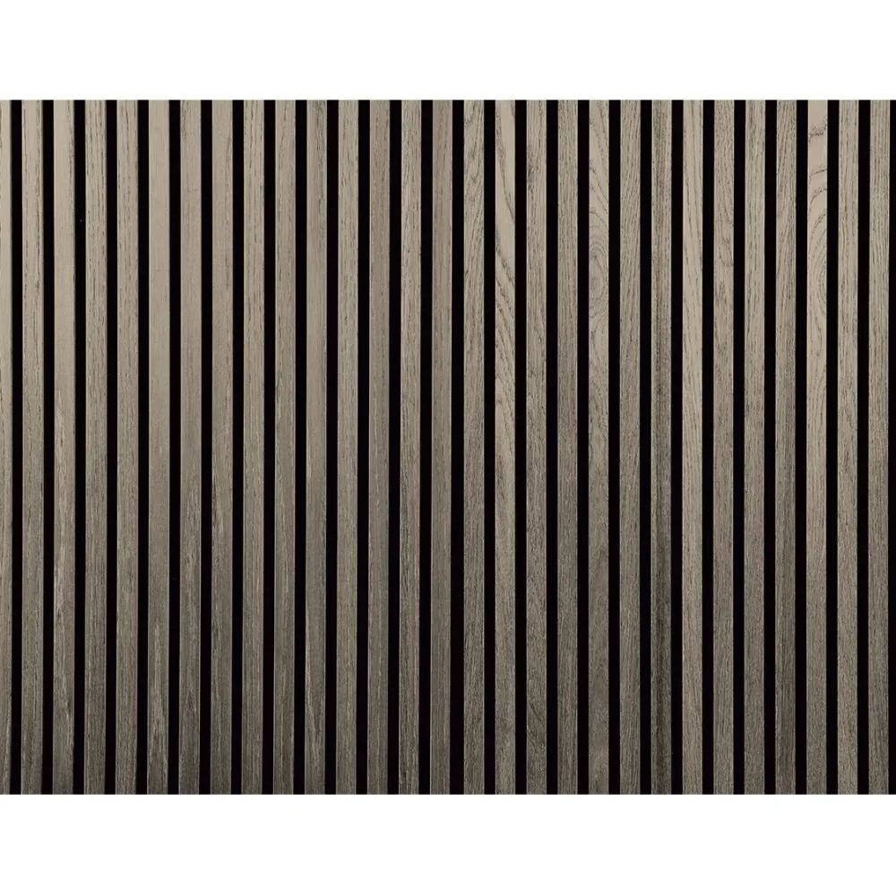 Online Akustiikkalevy Premium, 22x605x2440mm, harmaa tammi puuviilu Sisustuslevyt|Rimaseinät
