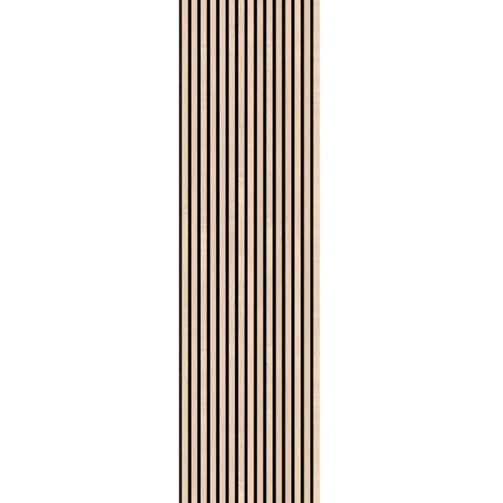 New Akustiikkalevy Premium, 22x605x2440mm, saarni puuviilu Sisustuslevyt|Rimaseinät