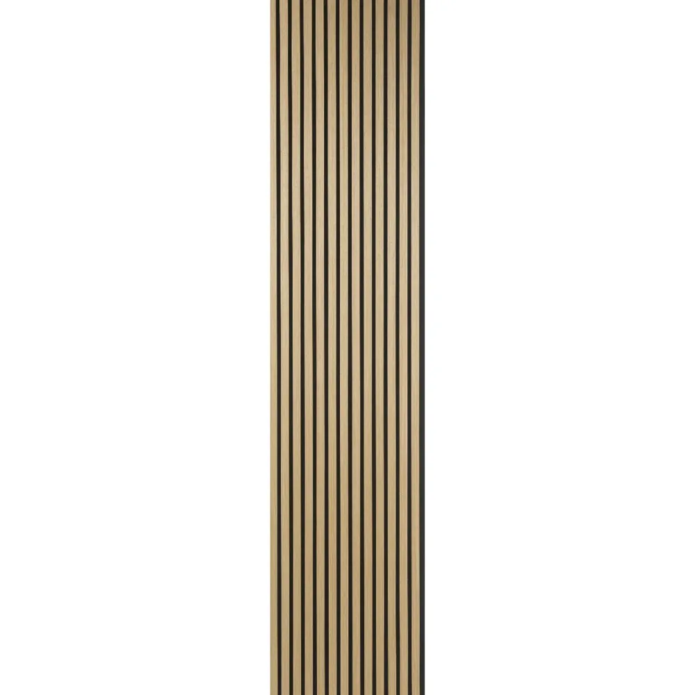 Akustiikkalevy Quanti, 18x520x2440mm, vaalea tammi puuviilu*Fibrotech Hot