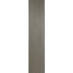 Best Akustiikkalevy Quanti, 18x520x2440mm, harmaa tammi puuviilu Sisustuslevyt|Rimaseinät