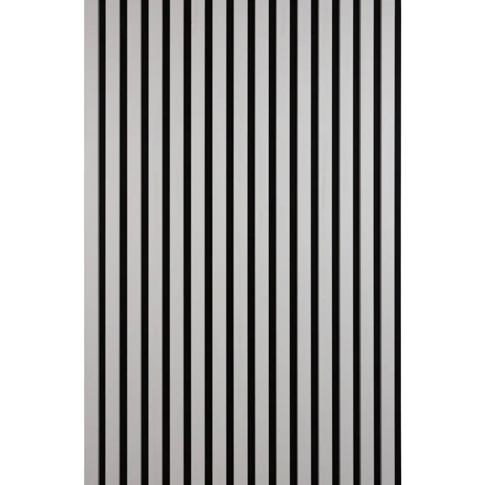 Akustiikkalevy Fog&Venø By Venø, 20x600x2400mm, mdf, vaaleanharmaa, musta huopa*Fog & Venø Hot