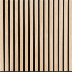Best Akustiikkalevy Fog&Venø By Venø, 20x600x600mm, mdf, tammi, musta huopa, 2kpl Sisustuslevyt|Rimaseinät