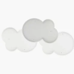 Akustiikkapilvi Ilmava pilvimuoto vaakariippuva 120x80 cm valkoinen*Yeseco Online