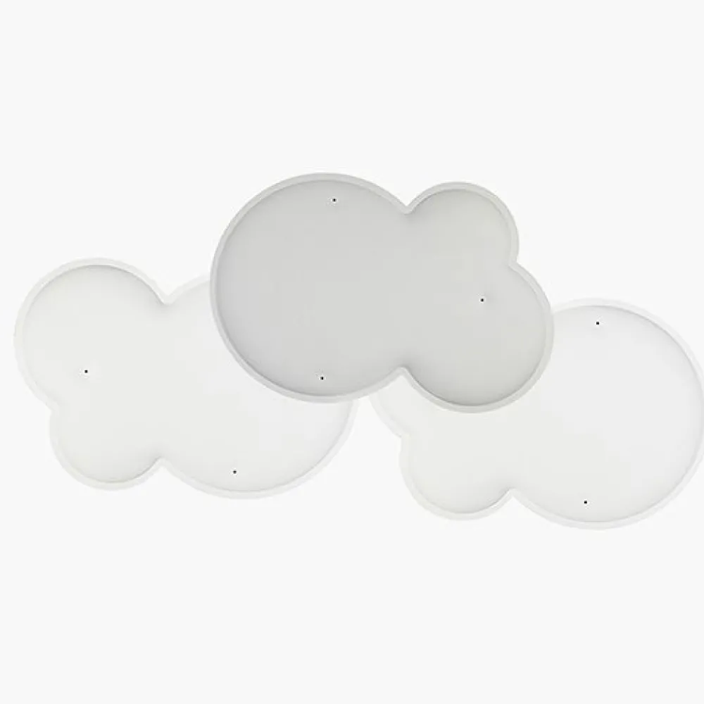 Akustiikkapilvi Ilmava pilvimuoto vaakariippuva 120x80 cm valkoinen*Yeseco Online