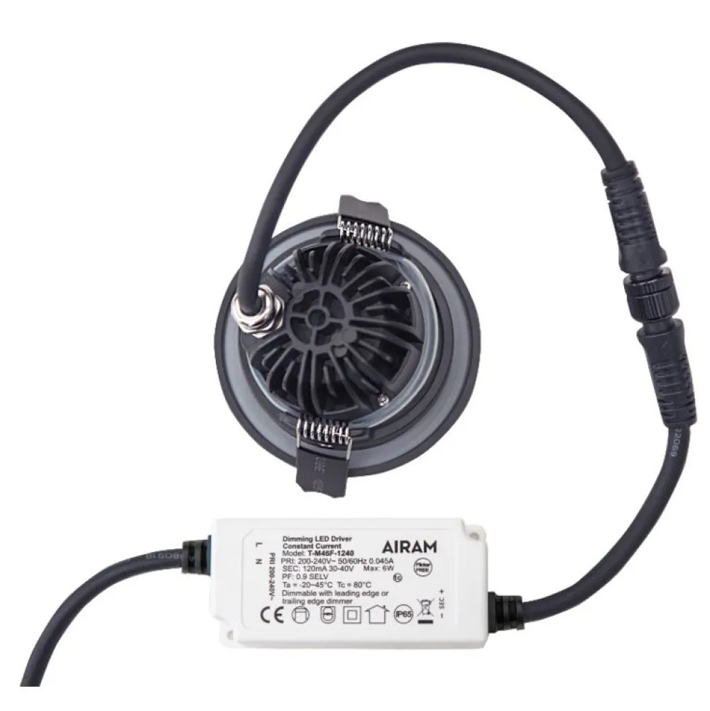 Alasvalo Pro Compact Outdoor Tilt, himmennettävä, IP65, 5W, 500lm, eri vaihtoehtoja*Airam Sale