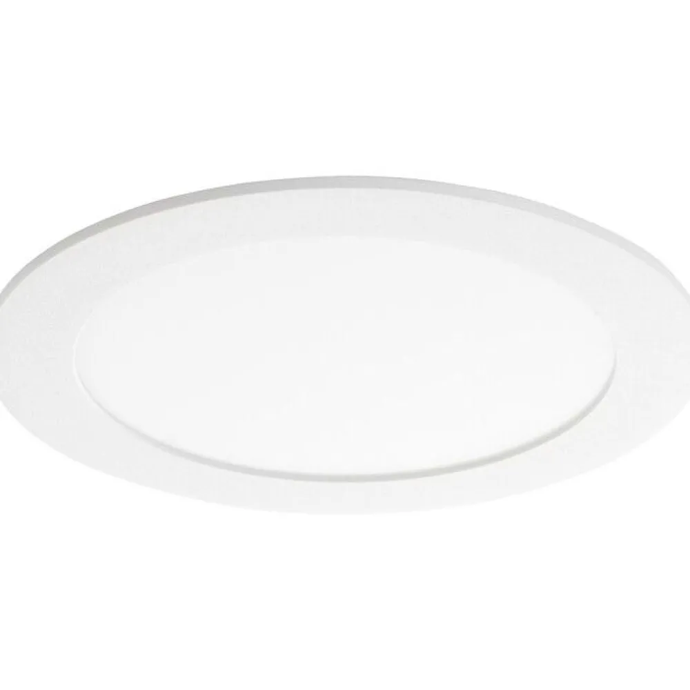 Hot Alasvalo Pro Flat R Duo 225, IP44, 18W, 1500lm, himmennettävä, valkoinen Alasvalot|Kylpyhuonevalaisimet