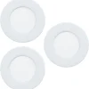 Hot Alasvalosarja 3 x Fueva 6 LED CCT Ø8.6cm valkoinen Älyvalaistus