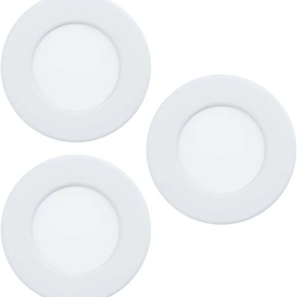 New Alasvalosarja 3 x Fueva 6-z LED RGB/CCT Ø8.6cm IP44 Alasvalot|Kattovalaisimet