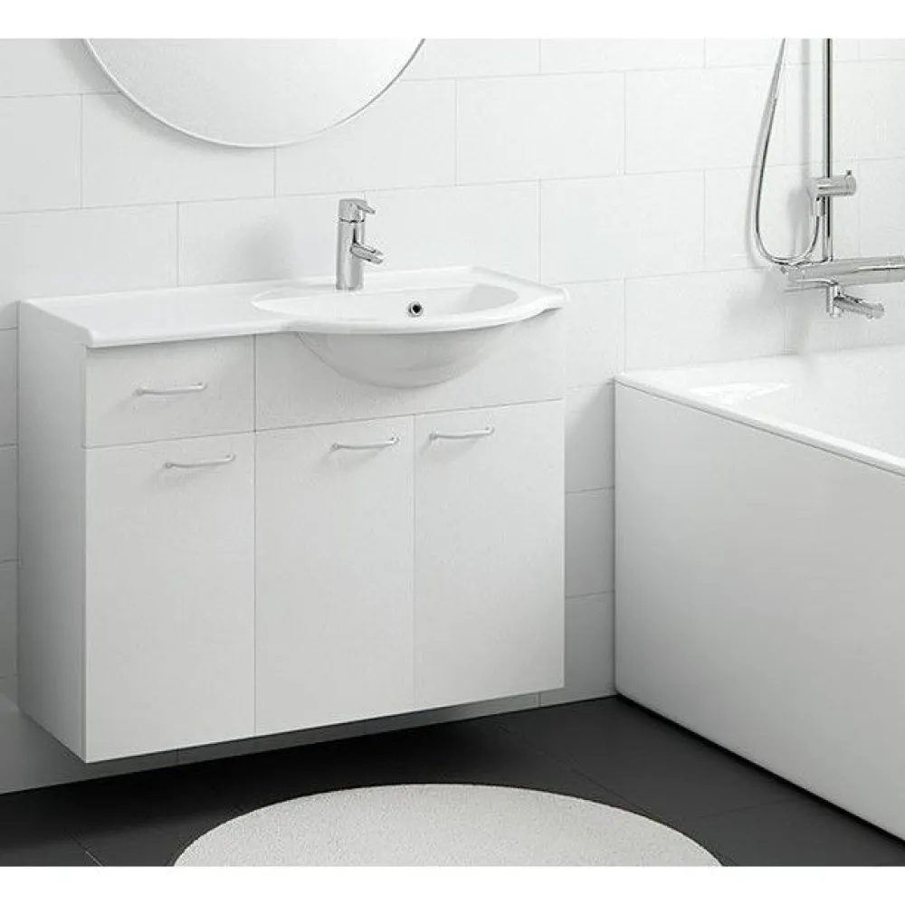 Allaskaappi altaalla Marilyn 900, 900x330/460, valkoinen, eri vaihtoehtoja*Otsoson Discount