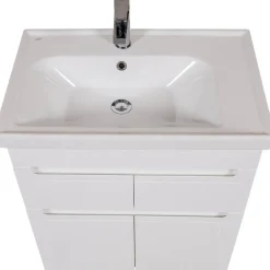 Discount Allaskaappi Omega 70 ja allas Como 850 x 700 x 450 mm Allaskaapit