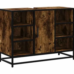 Allaskaappi ilman allasta tekninen puu, 80x33x60 cm, eri värejä (42175)*FinePRICE