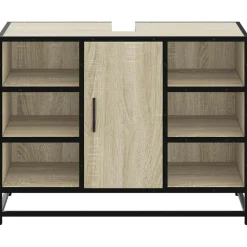 Allaskaappi ilman allasta tekninen puu, 80x33x60 cm, eri värejä (42175)*FinePRICE