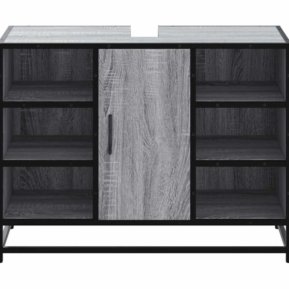 Allaskaappi ilman allasta tekninen puu, 80x33x60 cm, eri värejä (42175)*FinePRICE