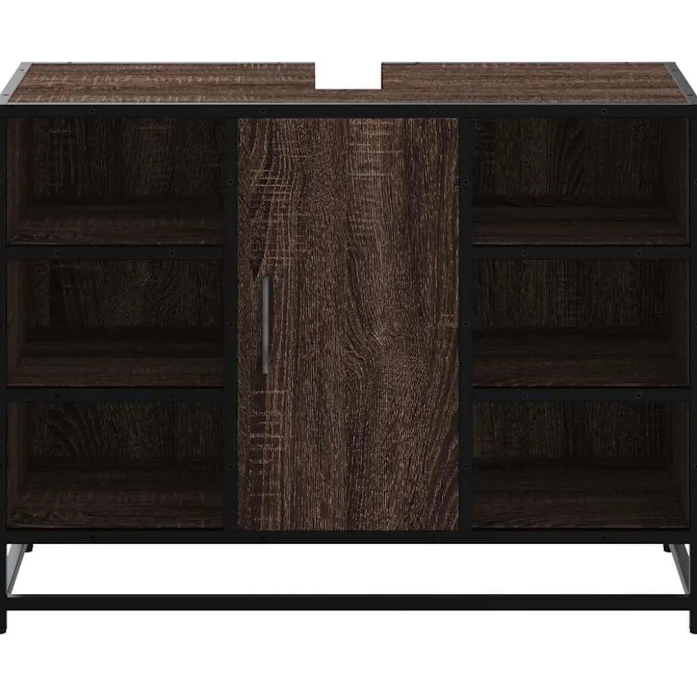 Allaskaappi ilman allasta tekninen puu, 80x33x60 cm, eri värejä (42175)*FinePRICE