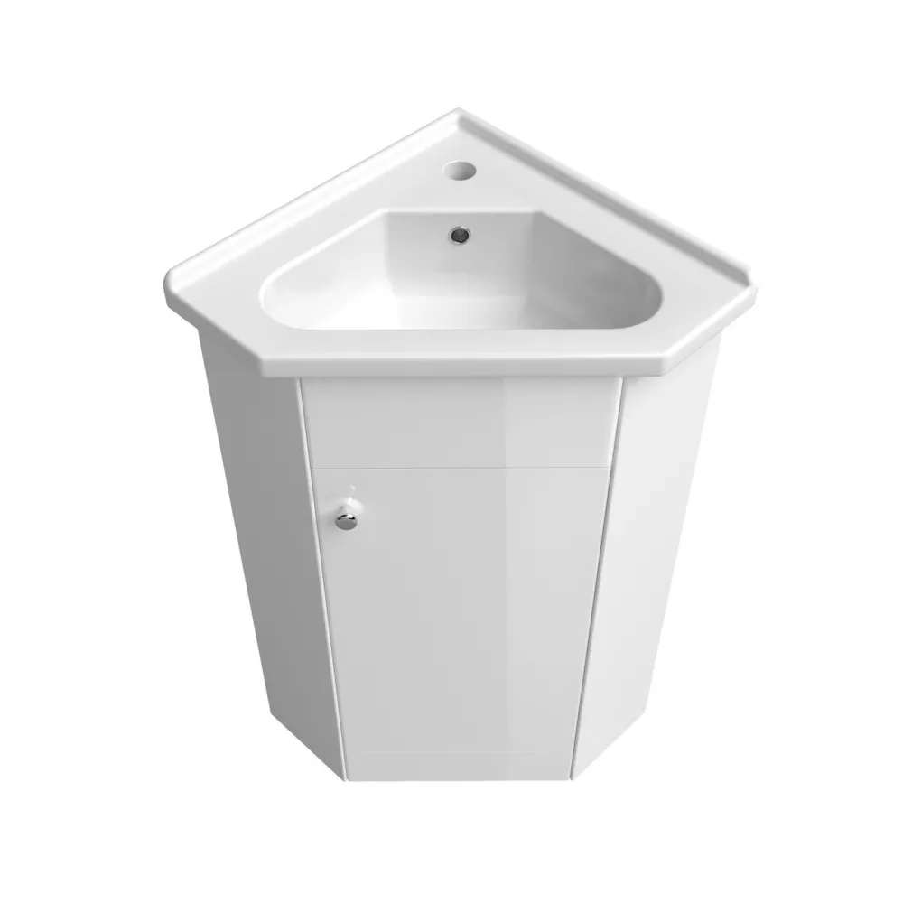 Allaskaappi ja kulma-allas , 420x420x825mm, eri värejä*Interia Outlet