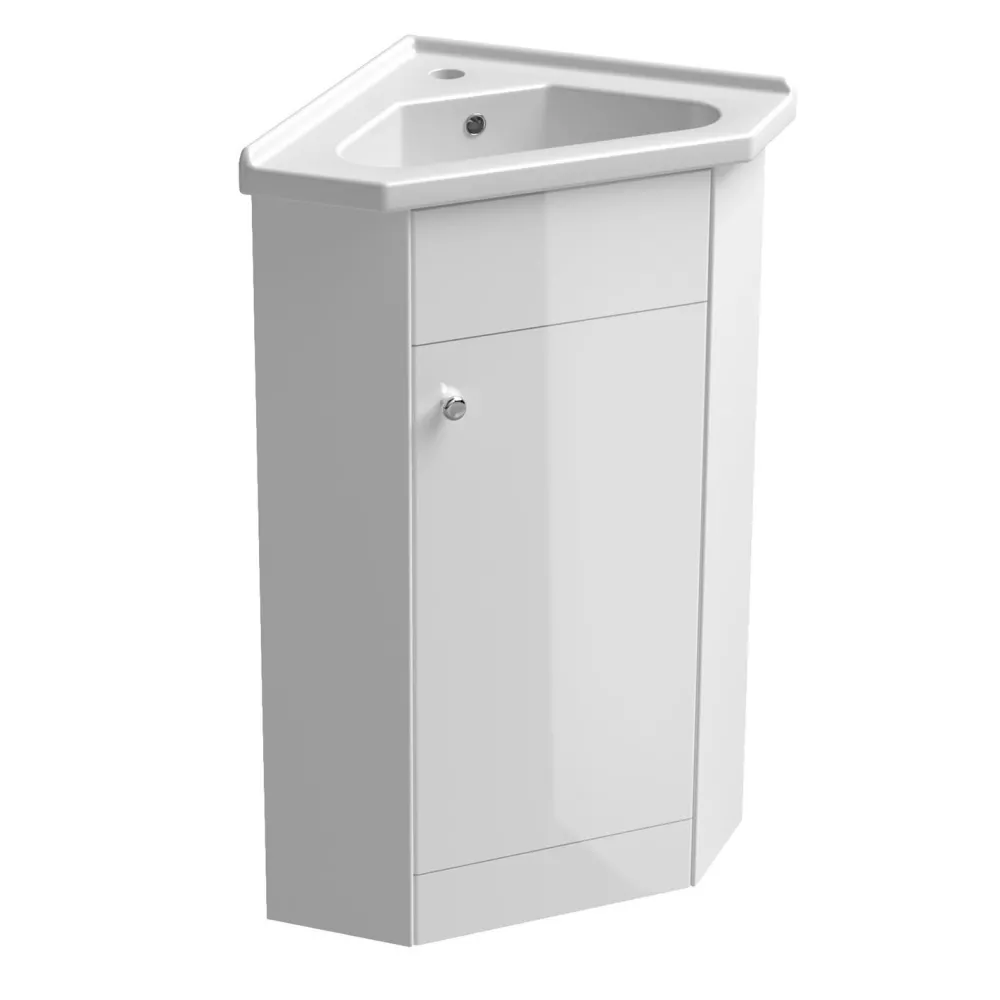 Allaskaappi ja kulma-allas , 420x420x825mm, eri värejä*Interia Outlet