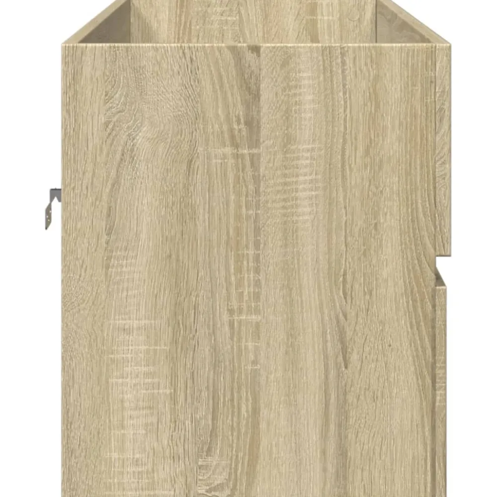 Online Allaskaappi Sonoma-tammi 100x38,5x45 cm tekninen puu (49639) Allaskaapit
