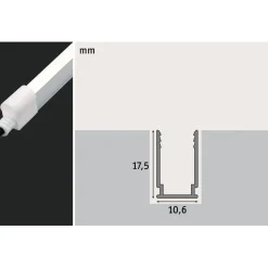 Alumiiniprofiili Plug & Shine Neon Strip 1m*Paulmann Sale