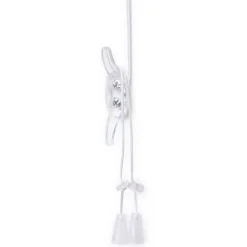 Alumiinisälekaihdin , valkoinen, 25mm, 220cm, eri leveyksiä*Ihanin Clearance