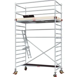 Alumiiniteline Jumbo 9900P, tasokorkeus 3.4m, 250x135cm*Tikli Sale