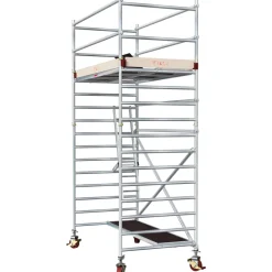 Alumiiniteline Jumbo 9900P, tasokorkeus 3.4m, 250x135cm*Tikli Sale