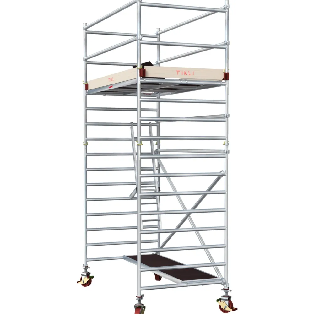 Alumiiniteline Jumbo 9900P, tasokorkeus 3.4m, 250x135cm*Tikli Sale