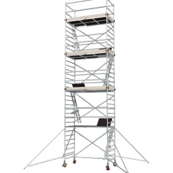 Alumiiniteline Jumbo 9900-8P, tasokorkeus 8.5m, 250x135cm*Tikli Outlet