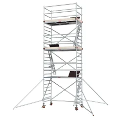 Discount Alumiiniteline Jumbo 9900-6P, tasokorkeus 6.5m, 250x135cm Tikkaat
