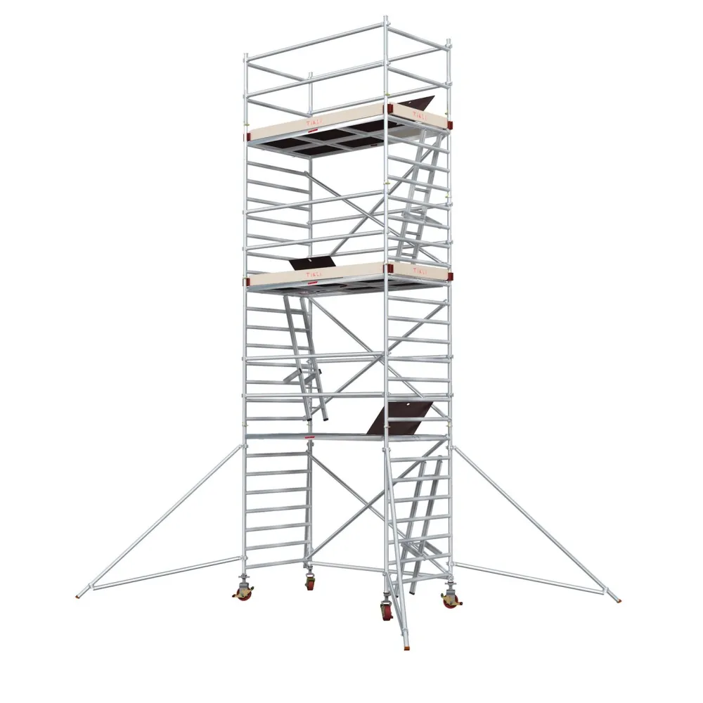 Discount Alumiiniteline Jumbo 9900-6P, tasokorkeus 6.5m, 250x135cm Tikkaat