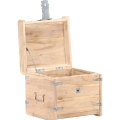 Arkku 40x40x40cm täysi akaasiapuu*FinePRICE Hot