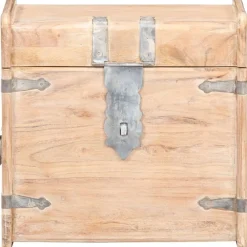 Arkku 40x40x40cm täysi akaasiapuu*FinePRICE Hot
