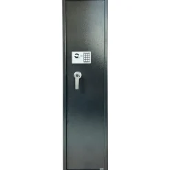 Outlet Asekaappi digitaalilukolla AS500 5 aseelle musta Asekaapit