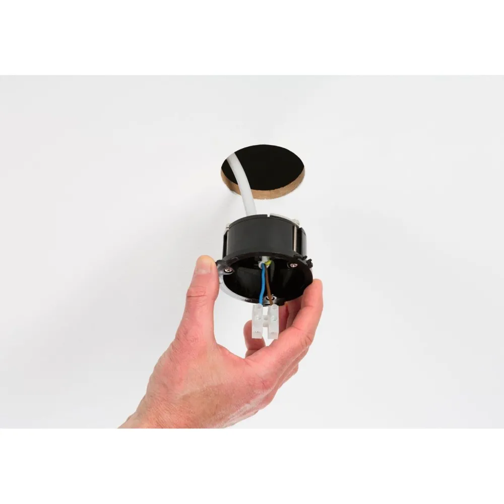 Discount Asennussovitin riippuvalaisimelle , Ø68 mm asennusaukkoon, Ø92mm, eri värejä Valaisintarvikkeet