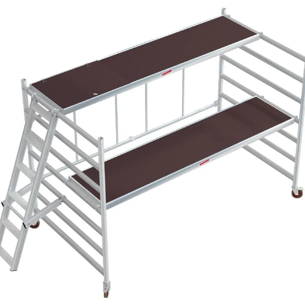 Asennusteline Jumbo 250BK+1+1, 250x135cm, 2.8m tasokorkeus*Tikli Sale