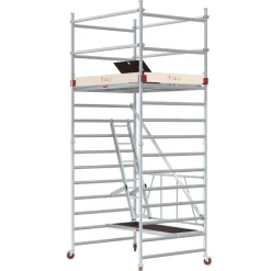 Sale Asennusteline Jumbo 178BK+1+1, 185x135cm, 2.8m tasokorkeus Tikkaat