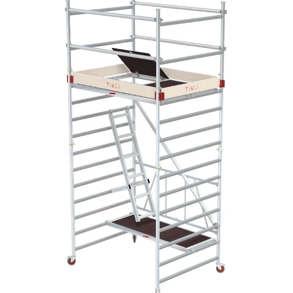 Sale Asennusteline Jumbo 178BK+1+1, 185x135cm, 2.8m tasokorkeus Tikkaat