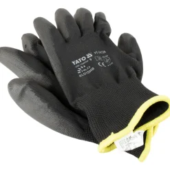 Asentajankäsine nro. 9 nylon/PU musta*Yato Sale