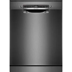 Astianpesukone Serie 4 SMS4EMC06E 60cm musta teräs*Bosch Hot