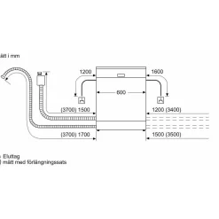 New Astianpesukone SMV2HTX08E Serie 2, integroitava Astianpesukoneet