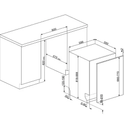 Outlet Astianpesukone STL7332CL, integroitava Astianpesukoneet